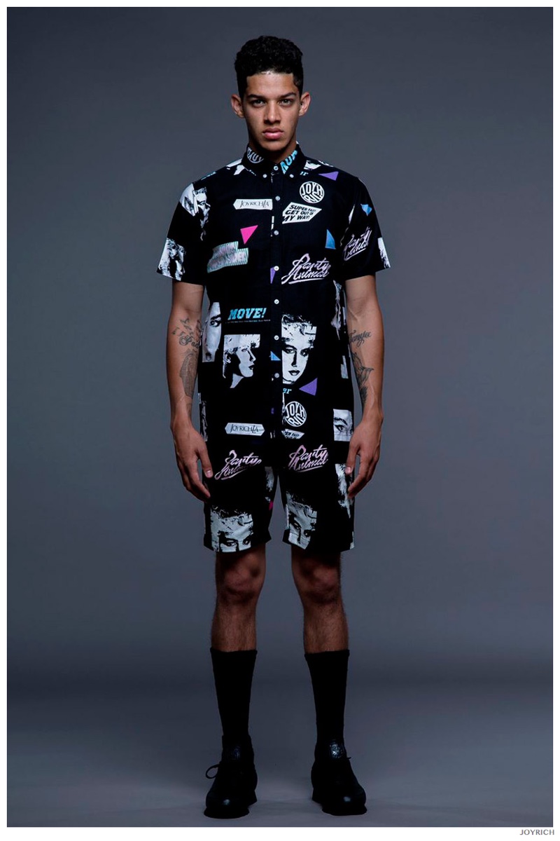 Joyrich Delivers Lively Prints + Bold Sporty Fashions for Spring/Summer 2015