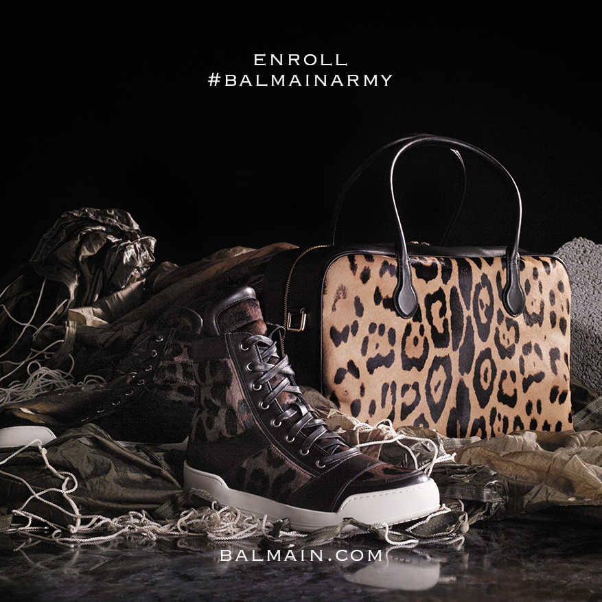 #BALMAINARMY: Balmain Relaunches with New E-Shop