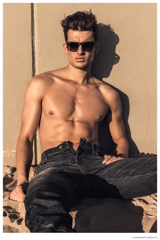 Marek Novak Hits Venice Beach with Photographer Armando Morales