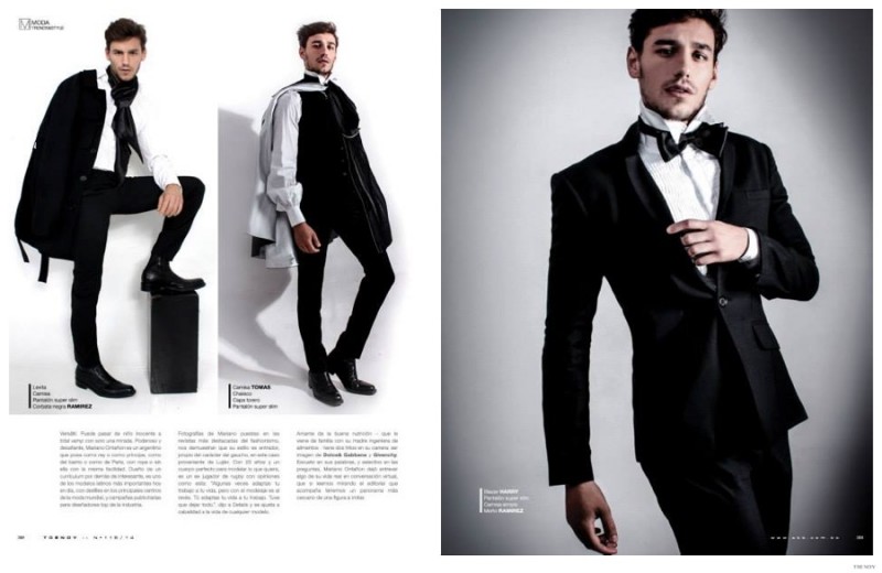 Mariano Ontañon Models Dapper Menswear for Trendy Cover Story – The ...