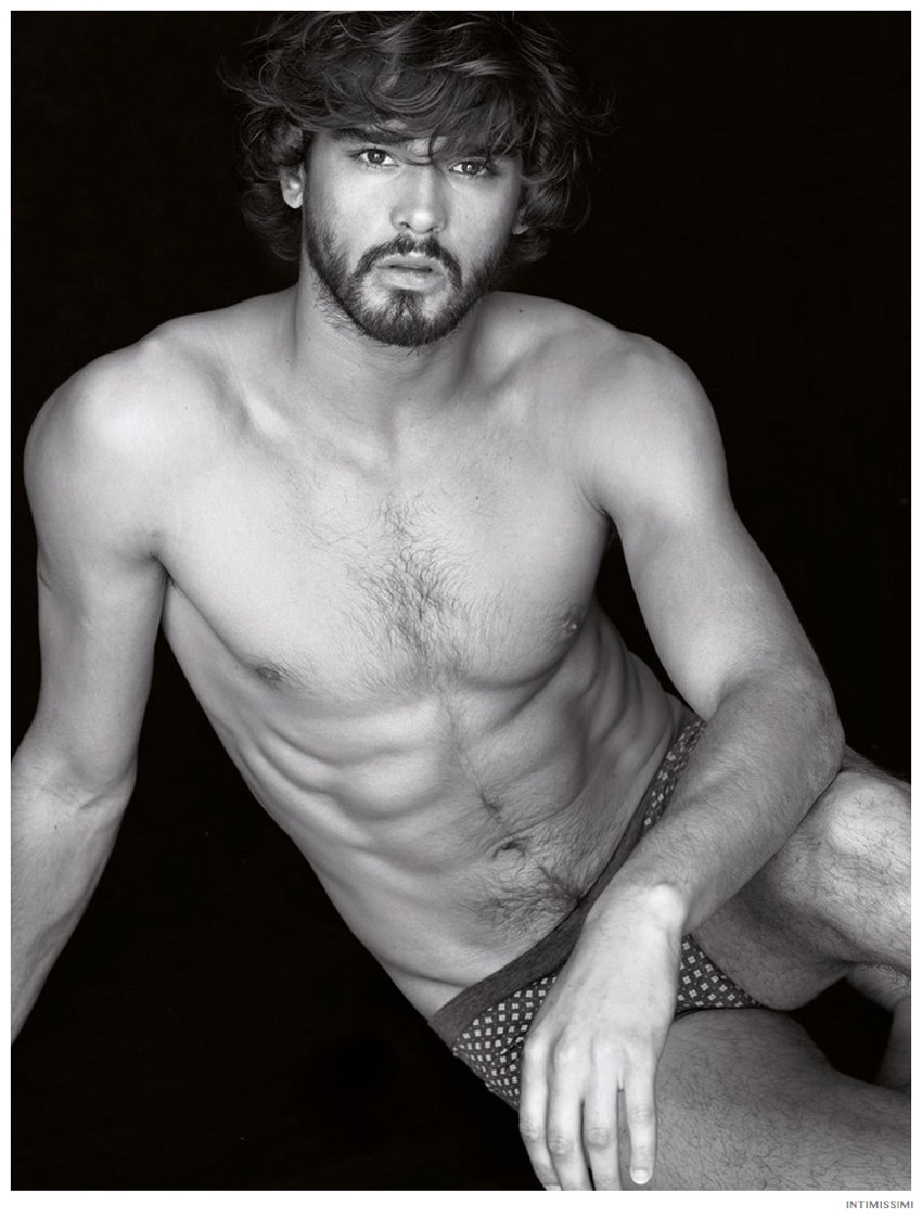 Marlon Teixeira Models Intimissimi 2014 Underwear + Loungewear