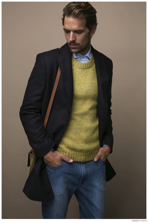 Michael Gstoettner Channels Gentleman Style for Emidio Tucci Fall ...