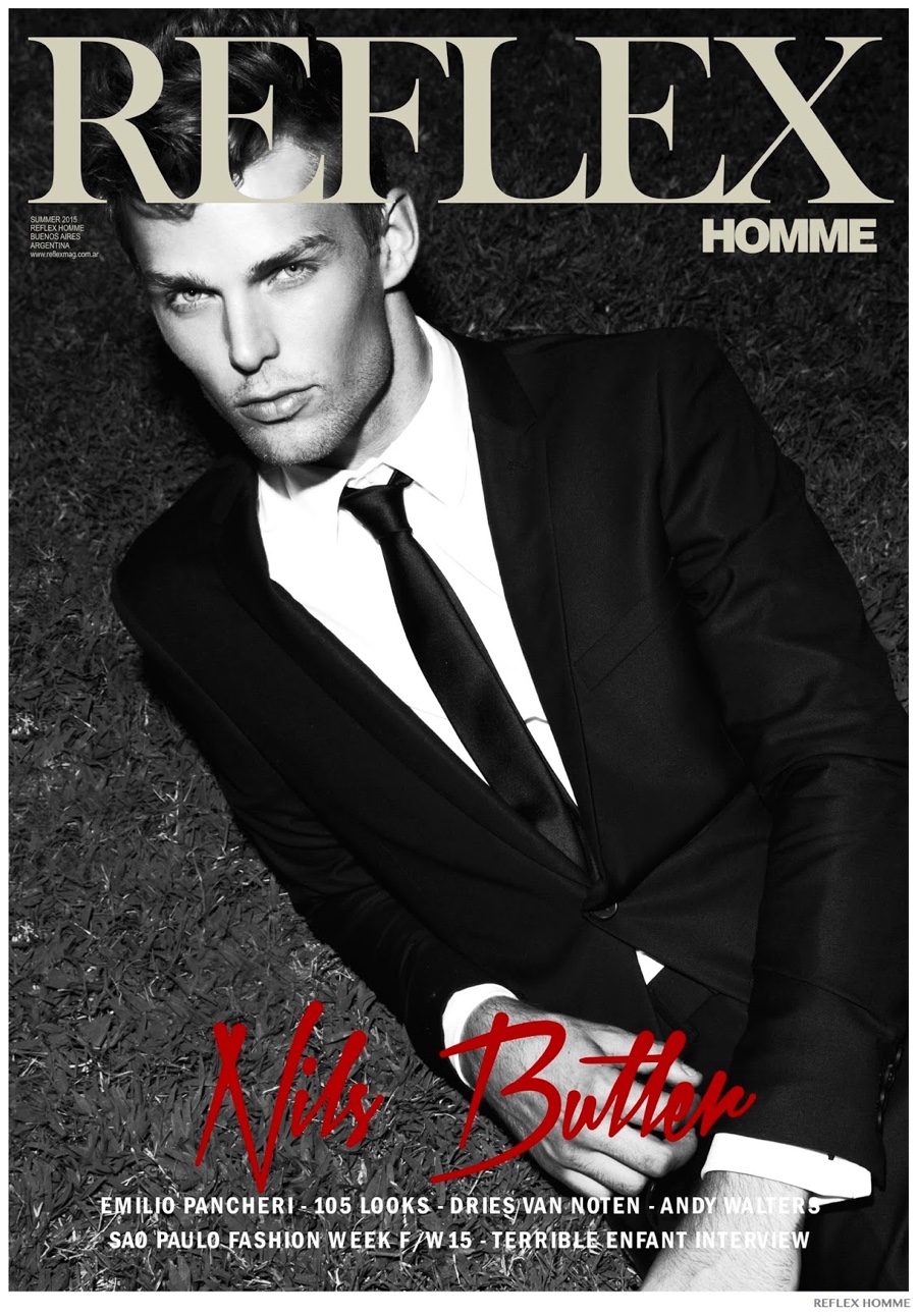 Nils Butler Reflex Homme Cover Photo Shoot 2014 001