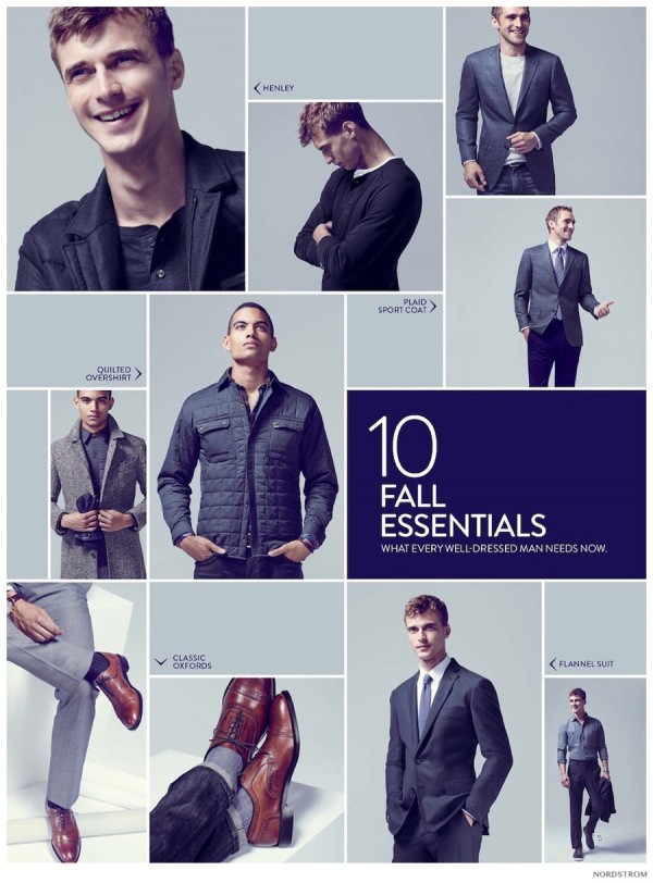 Nordstrom Fall 2014 Men’s Catalogue Armando Cabral, Clément Chabernaud