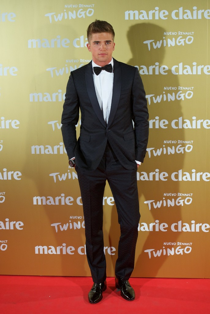 River Viiperi Wears Z Zegna to Marie Claire Prix de la Moda Awards