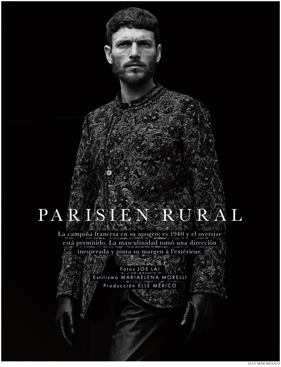 Parisien Rural: Ryad Slimani for Elle Man Mexico Cover Story