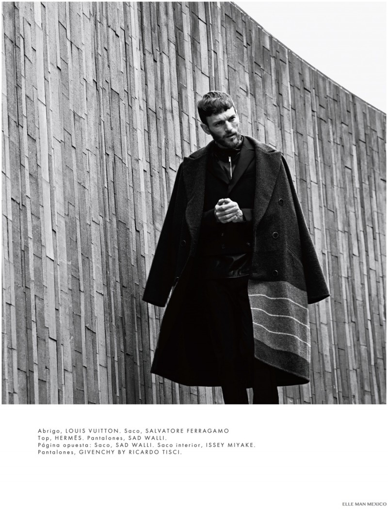 Parisien Rural: Ryad Slimani for Elle Man Mexico Cover Story – The ...