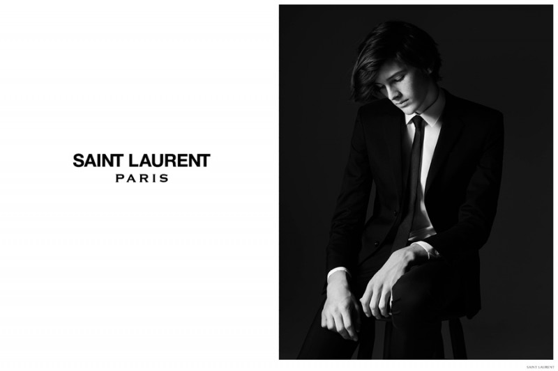 Saint Laurent Permanent Collection Campaign: Dylan Brosnan by Hedi ...