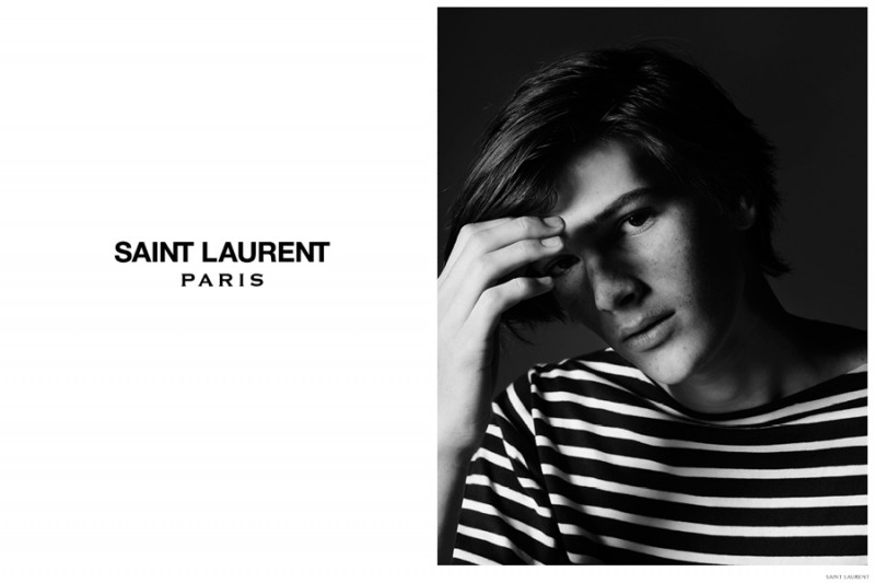 Saint Laurent Permanent Collection Campaign: Dylan Brosnan by Hedi ...