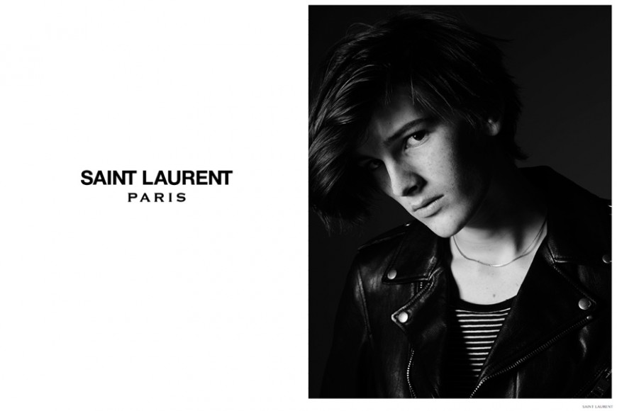 Saint Laurent Permanent Collection Campaign: Dylan Brosnan by Hedi ...