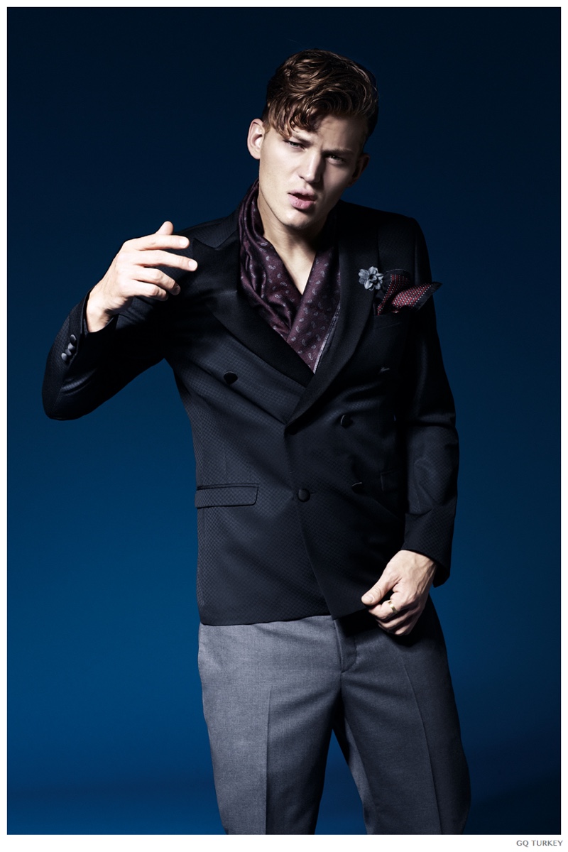 Sebastian Sauve is Simply Dashing for GQ Turkey