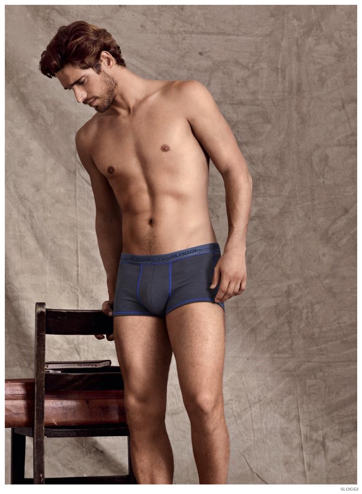 Simone Bredariol Models Calida Fall/Winter 2014 Underwear Basics