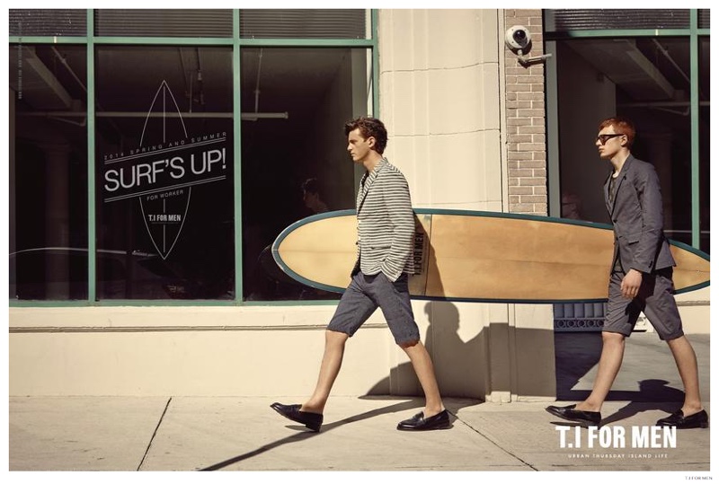 TI for Men Spring Summer 2014 Campaign