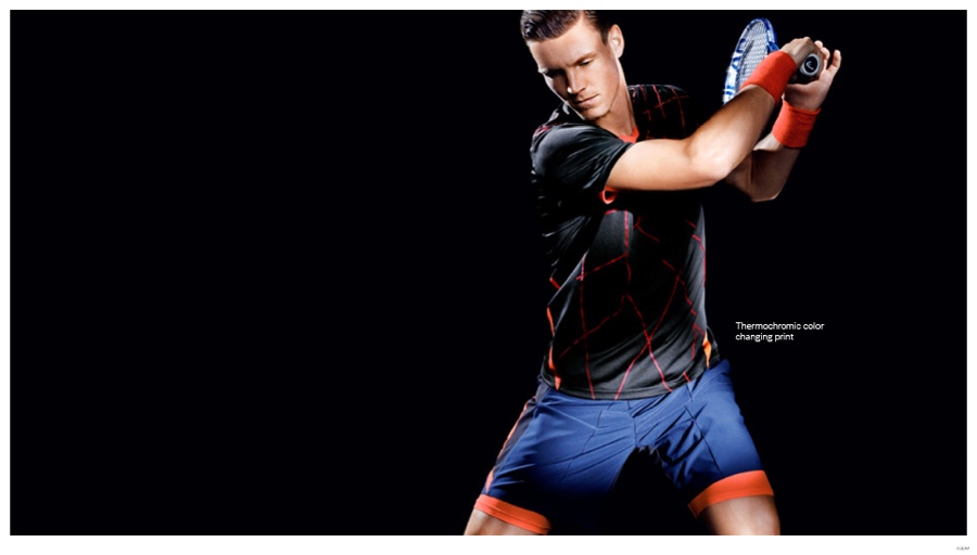 Tomas Berdych Launches New H&M Collection
