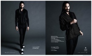 Tony Thornburg Inspires in Esquire Big Black Book Spain Fashion ...