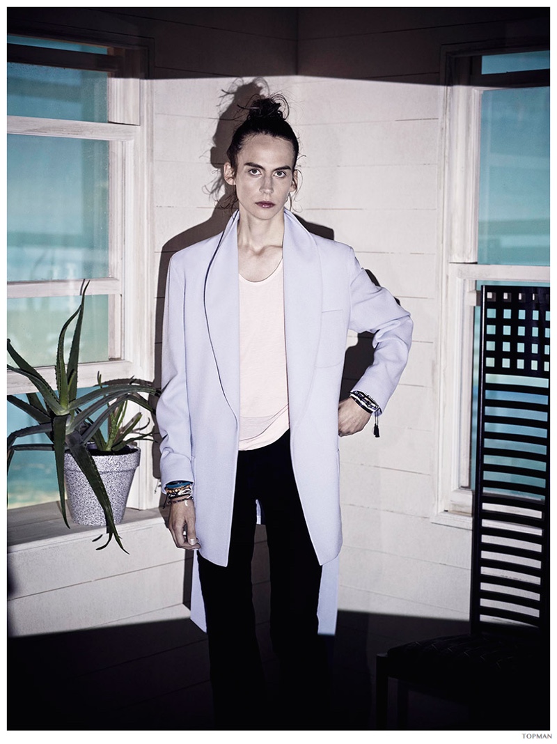 Topman Revisits 70s + 90s Men's Fashions for Spring/Summer 2015 Collection