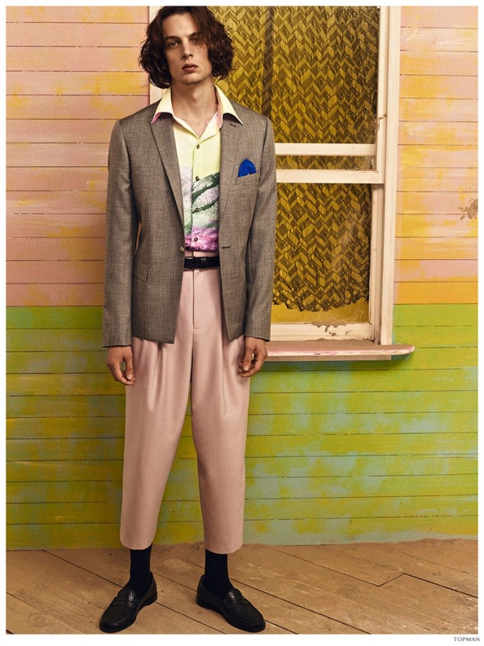 Topman Revisits 70s + 90s Men's Fashions for Spring/Summer 2015 ...
