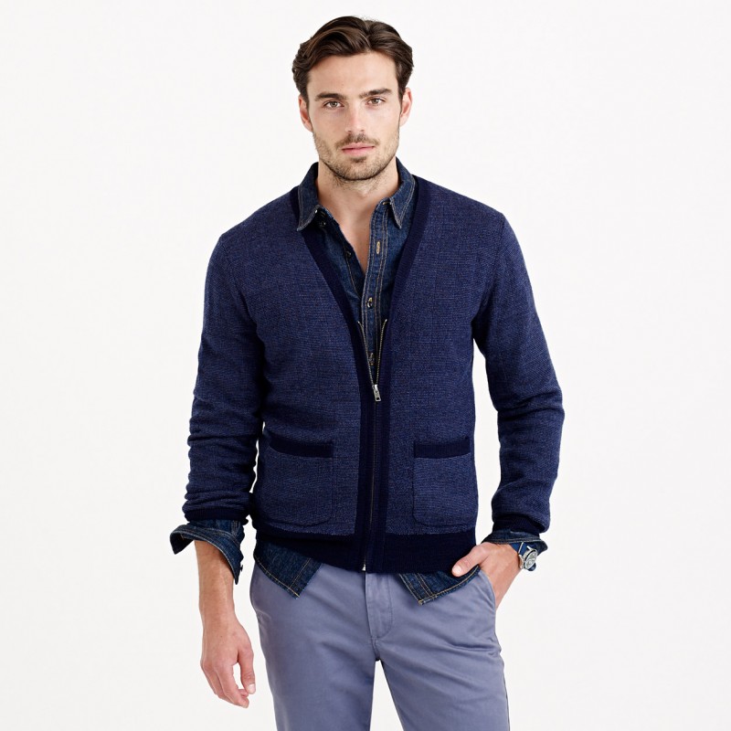 Wallace & Barnes Zip Cardigan