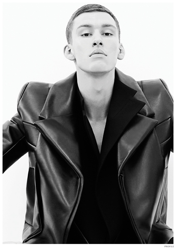 Willy Moon Wears Rad Hourani Unisex for The Profile