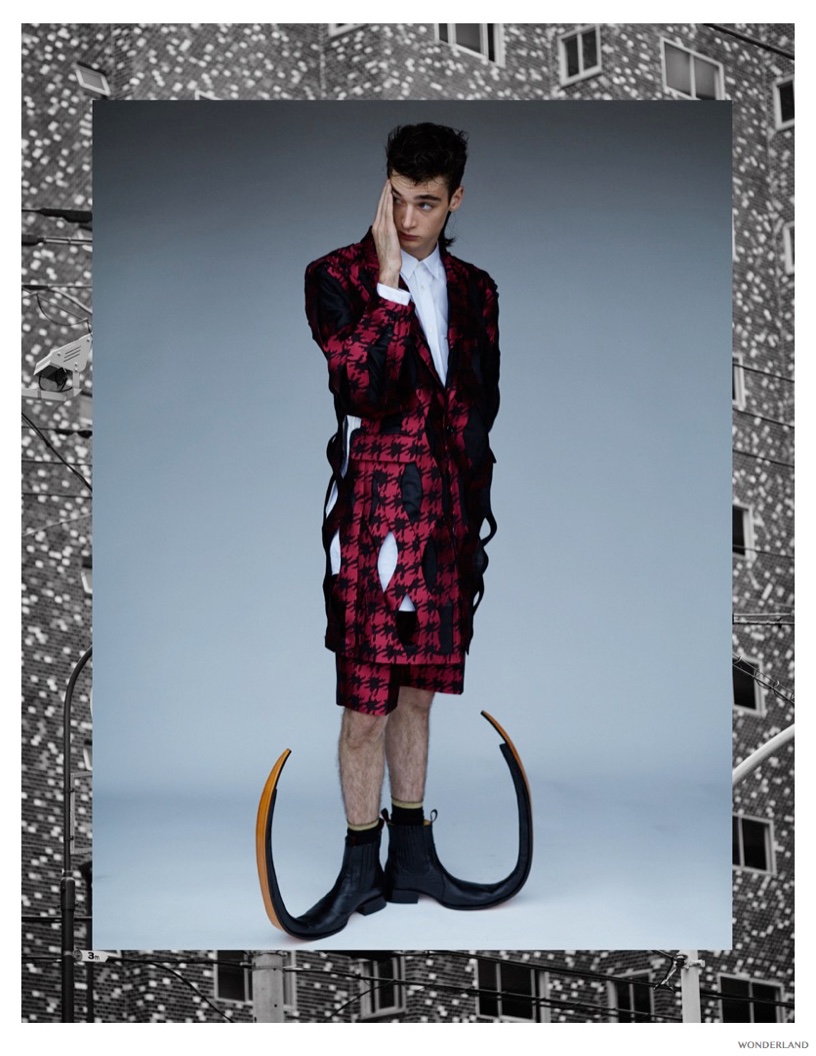 Wonderland Commes des Garcons Spring Summer 2015 Mens Feature Corentin Renault 001