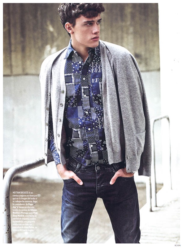 Xavier Serrano is Casual Chic for Icon Magazine – The Fashionisto