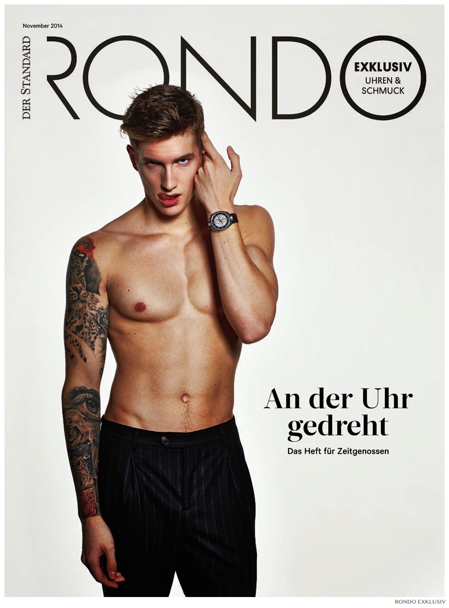Oliver Stummvoll, Srdgan Rapo + More Go Shirtless in Trousers for Rondo Exklusiv