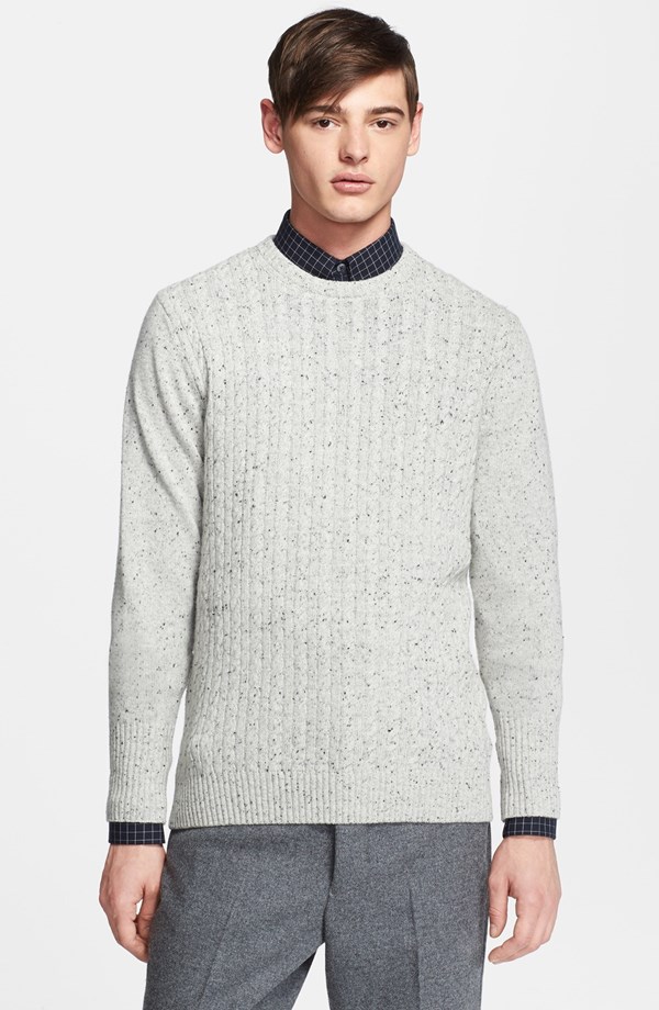 AMI-Cable-Knit-Sweater