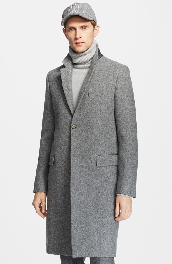 AMI Wool Overcoat