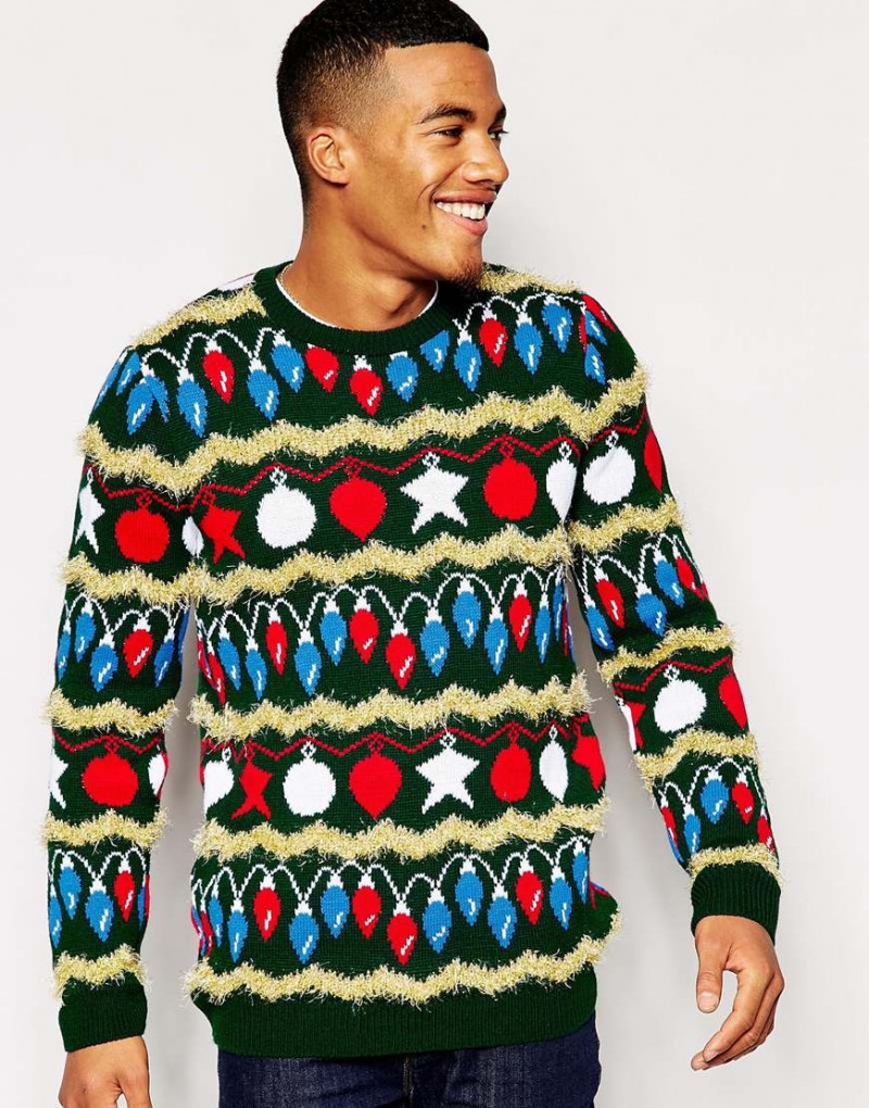 ASOS Christmas Tinsel Sweater