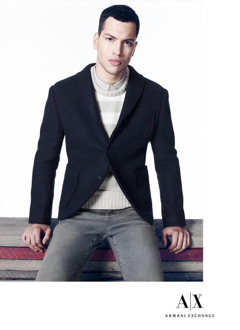 Armani Exchange Delivers Sporty & Smart Fall Fashions