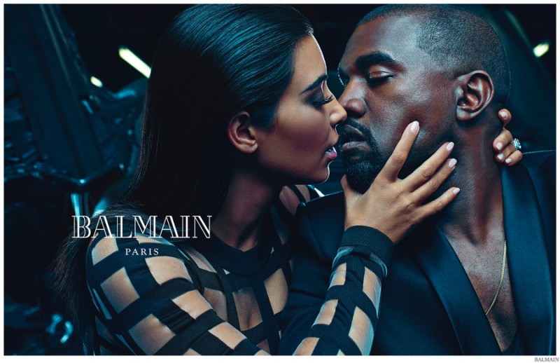 Balmain-Spring-Summer-2015-Mens-Campaign-Kanye-West-Kim-Kardashian-004