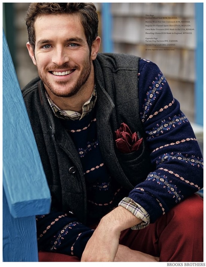 Brooks Brothers Features Men's Fair Isle Sweaters – The Fashionisto
