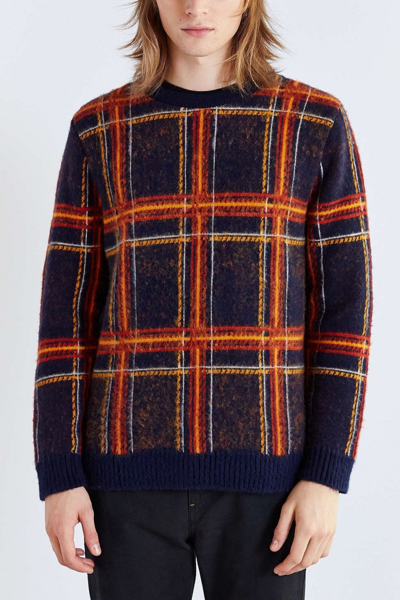 CPO Brushed Plaid Sweater