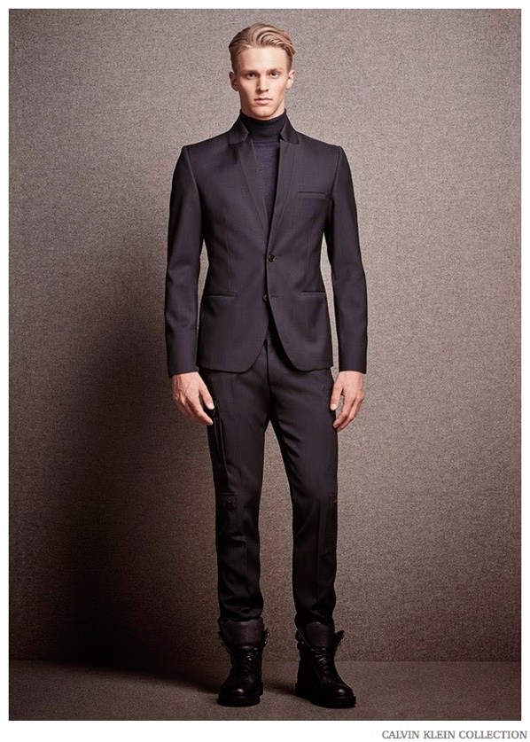 Calvin Klein Collection Men Pre Fall 2015 Collection Look Book 001