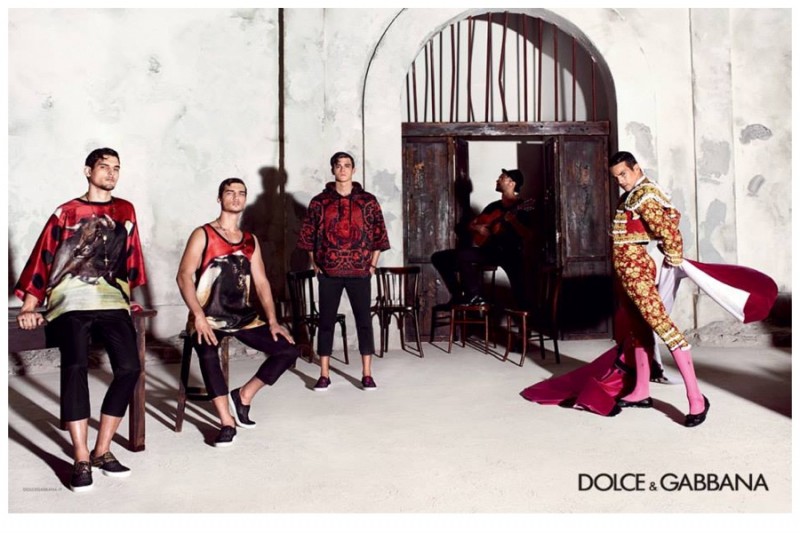 Dolce Gabbana Men Spring Summer 2015 Campaign 001