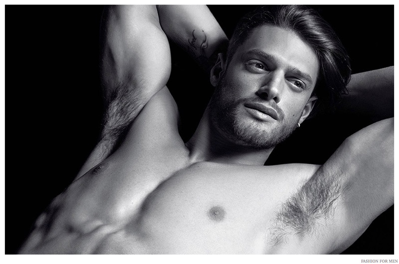 Fashion-For-Men-Male-Models-Beauty-Black-White-Nude-Underwear-Shirtless-Photos-009