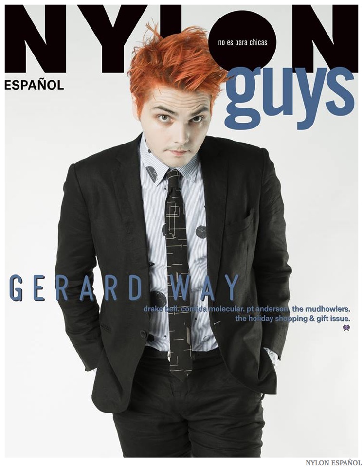 Gerard Way Nylon Espanol Cover Photo Shoot 2014 0011