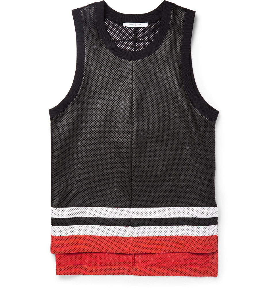 Givenchy Perforated Leather Basketbapp Tank