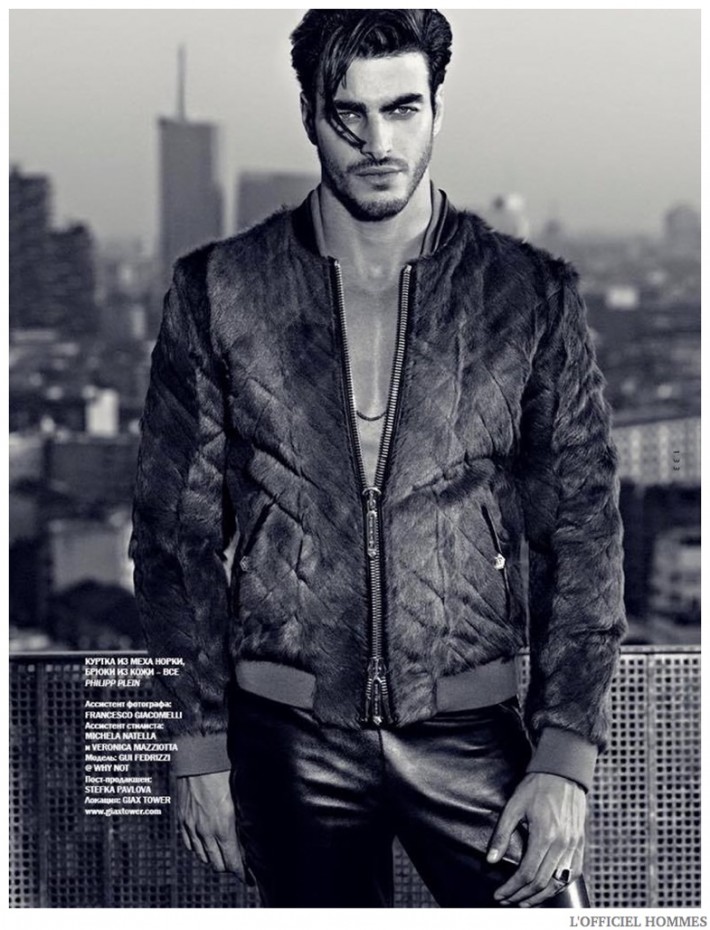 Gui Fedrizzi is Dressed to Kill for Stunning L'Officiel Hommes Ukraine ...