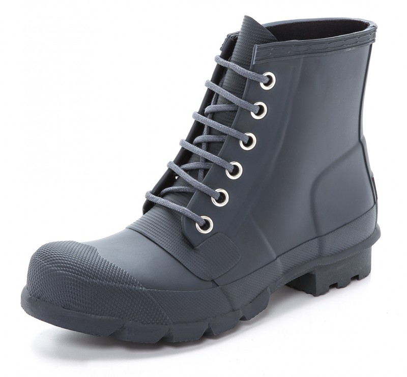 Hunter Boots Original Rubber Lace-up Boots