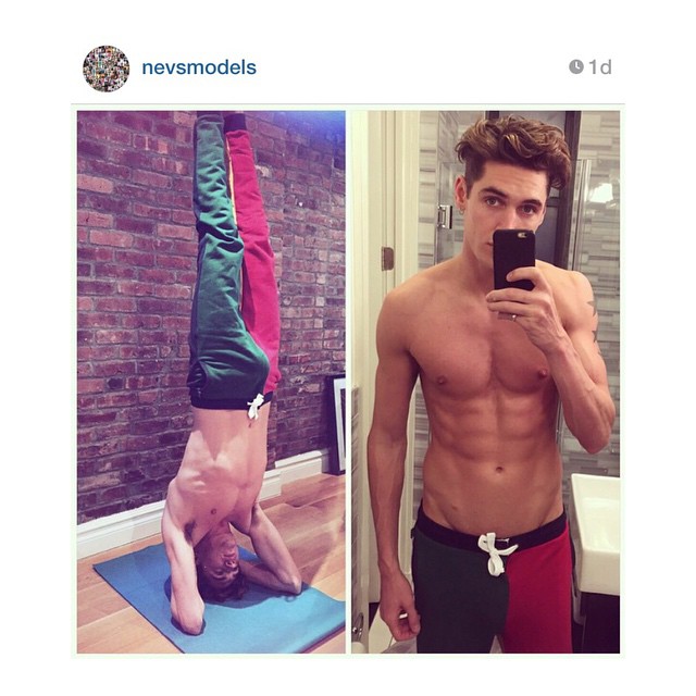 Isaac Carew reblogs a yoga moment