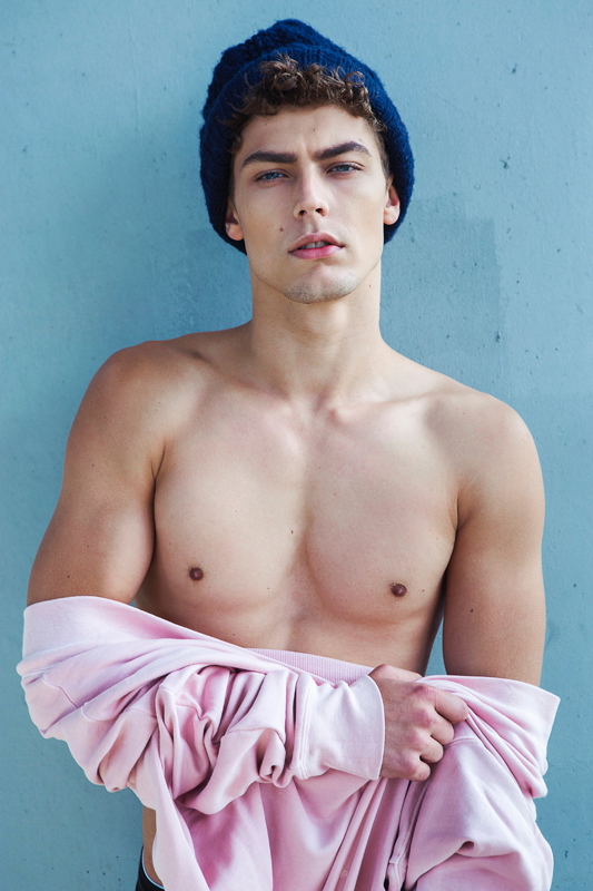 See Jacob Hankin in Stunning Lab A4 Shoot + Outtakes