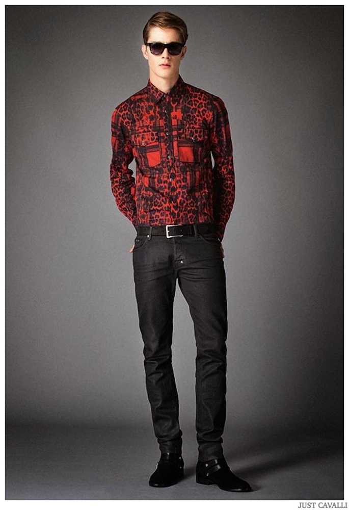 Just Cavalli Men Pre Fall 2014 Men Look Book 001