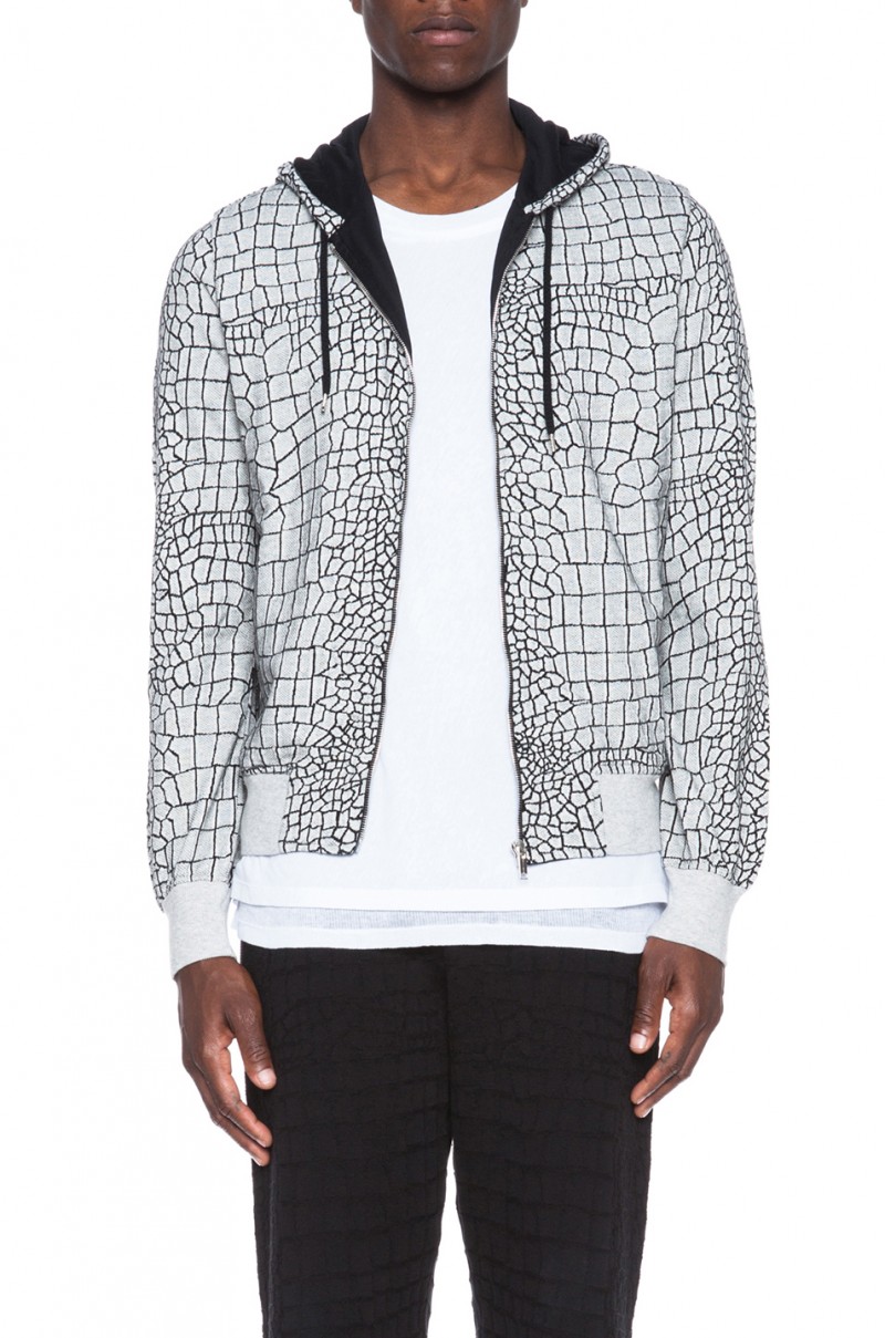 KRISVANASSCHE Jersey Zip Hoodie