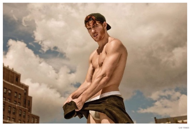 Ken Bek Takes the Big Apple in Calvin Klein Underwear