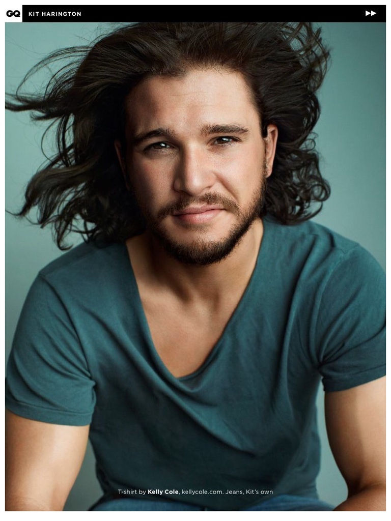 Kit Harington for British GQ January 2015 issue.