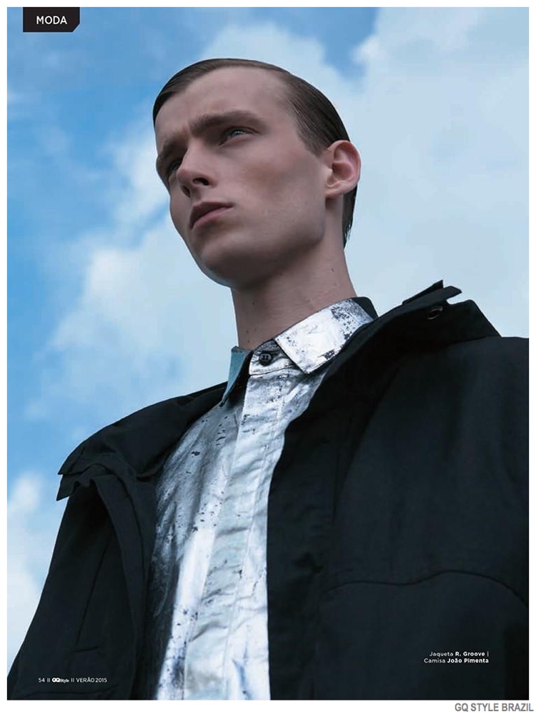 Laurie Harding Looks to Future for GQ Style Brasil Spring 2015 Shoot