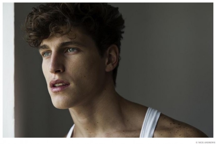 Lucas Muller Sits for Photos by Nick Andrews – The Fashionisto
