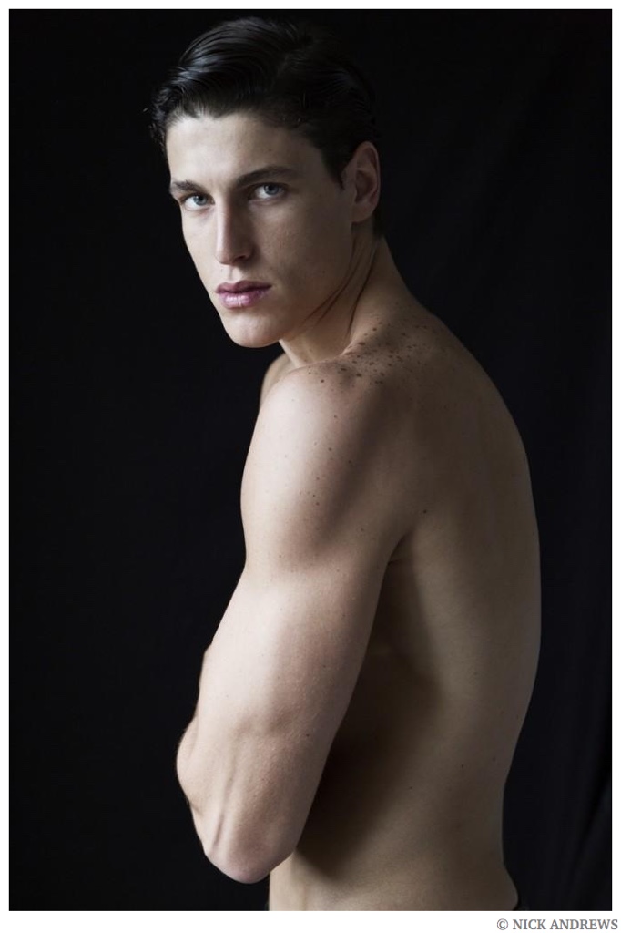 Lucas Muller Sits for Photos by Nick Andrews