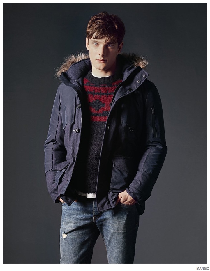 Mango Rounds Up Winter 2014 Men’s Essentials